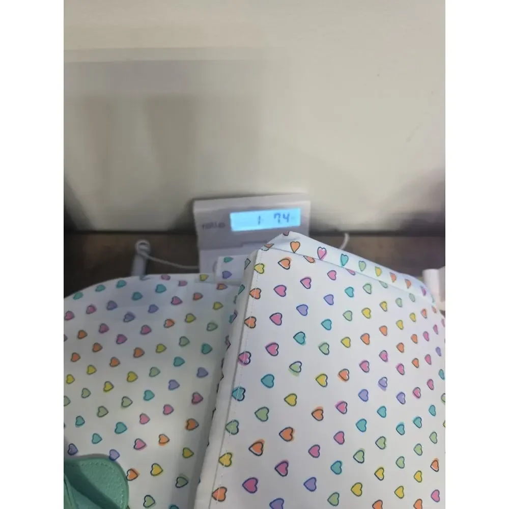 Roller Rabbit x Target Duffle Bag Multicolor Hearts Softside 20x9.5x12